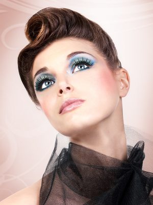 Glamour műszempilla ragasztóval Black No.597