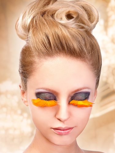 Paradise dreams műszempilla ragasztóval Orange