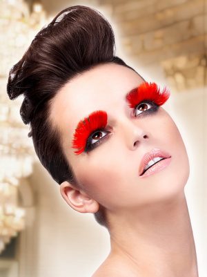 Paradise dreams műszempilla ragasztóval Red No.605