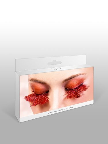 Paradise dreams műszempilla ragasztóval Orange/Red