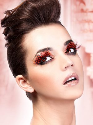 Paradise dreams műszempilla ragasztóval Dark Red