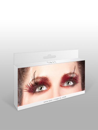 Paradise dreams műszempilla ragasztóval Red/Purple