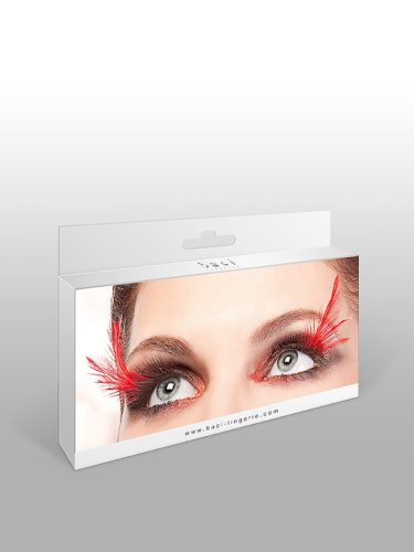 Paradise dreams műszempilla ragasztóval Black/Red No.624