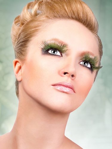 Paradise dreams műszempilla ragasztóval Light Green No.629