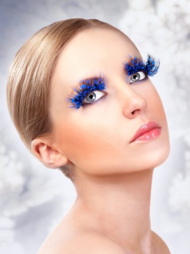 Paradise dreams műszempilla ragasztóval Blue No.633