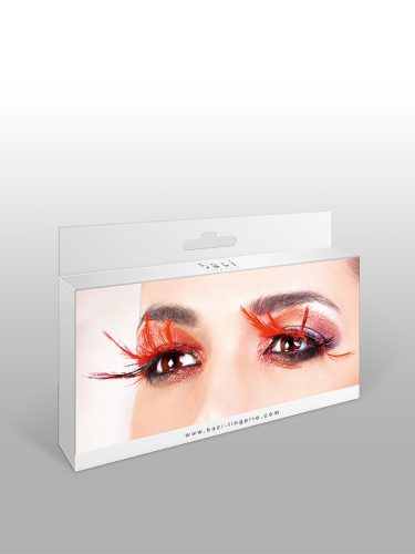 Paradise dreams műszempilla ragasztóval Black/Red No.636