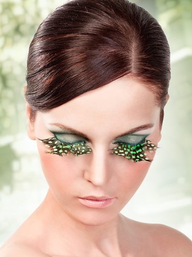 Paradise dreams műszempilla ragasztóval Brown/Green No.641