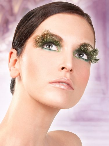 Paradise dreams műszempilla ragasztóval Brown/Green No.643