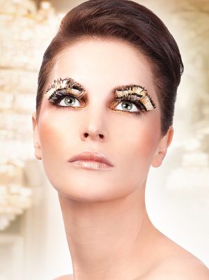 Paradise dreams műszempilla ragasztóval Beige/Brown