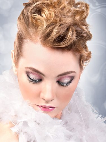 Natural look műszempilla ragasztóval Black/White