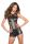 Csipkés wetlook romper