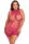 Ujjatlan csipkés plus size ruha