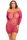 7083X-SGA-Csipkés plus size mini ruha