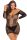 Hosszú ujjú plus size necc mini ruha