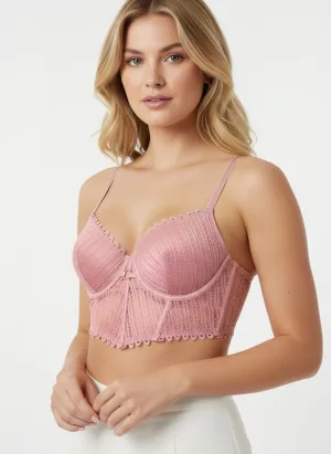 Alter Ego csipkés bustier melltartó