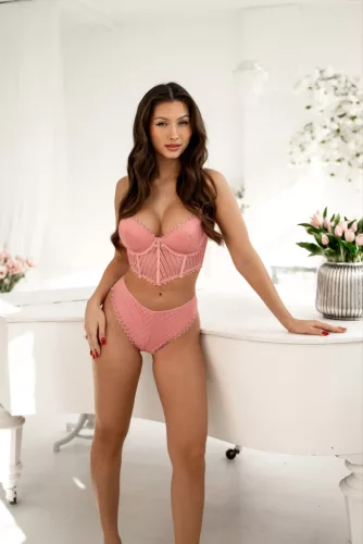 Alter Ego csipkés bustier melltartó