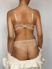 Red carpet beige csipkés extreme push up melltartó