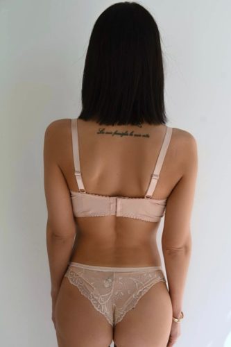 Unexpected csipkés plus size melltartó