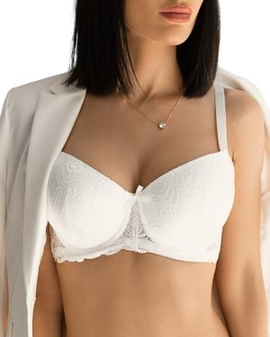 Unexpected ivory színű csipkés melltartó