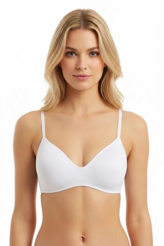 Week Fehér merevítő nélküli melltartó