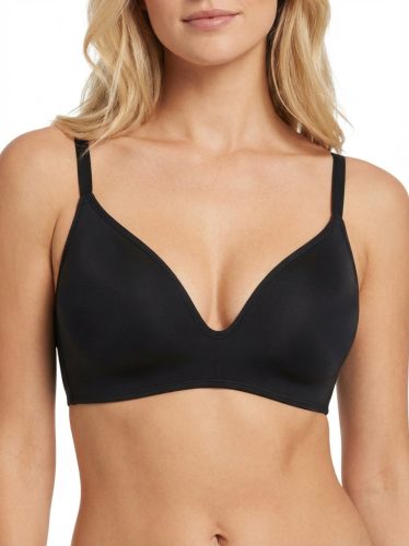 WKND fekete merevítő nélküli melltartó