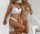 Embrace testszínű plus size melltartó