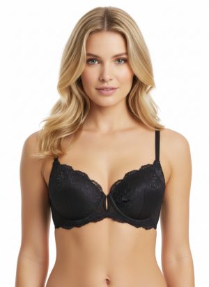 Cherry exkluzív csipkés push up melltartó