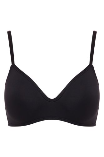  Brush fekete merevítő nélküli melltartó