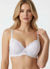 BH Fehér csipkés slight push up melltartó