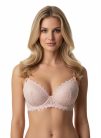 Adore rózsaszín csipkés slight push up melltartó