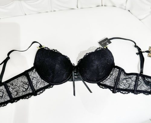 Luxe csipkés hosszított push up melltartó