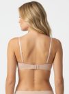 BH testszínű merevítő nélküli lézervágott melltartó