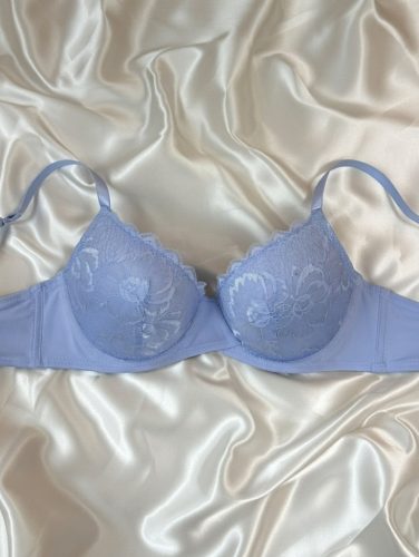 Crossed pasztell kék slight push up melltartó