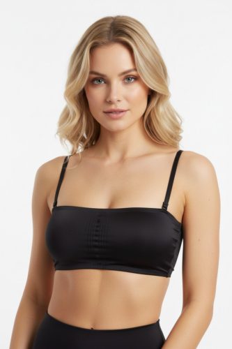 Janet bandeau merevítő nélküli top