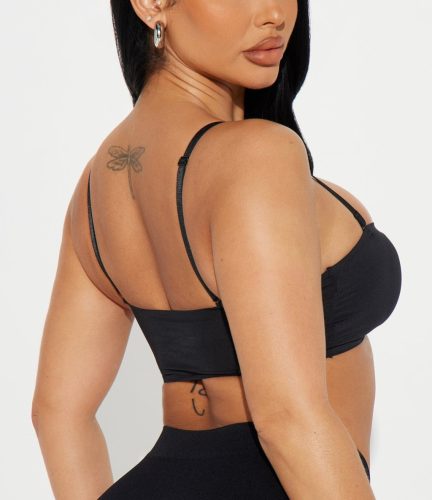 Janet bandeau merevítő nélküli top