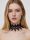 Fekete csipke choker nyaklánc