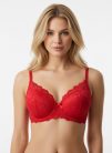 Head Over piros csipkés melltartó