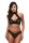 Csipkés brazil fazonú bikini szett