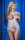 Exkluzív mesh babydoll harness szett