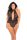 Exkluzív soft csipkés elöl nyitott plus size body
