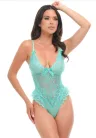 Valentin csipkés merevítő nélküli teddy