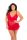 Exkluzív csipkés plus size babydoll tangával