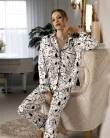 COCO snoopy mintás szatén hálóruha szett