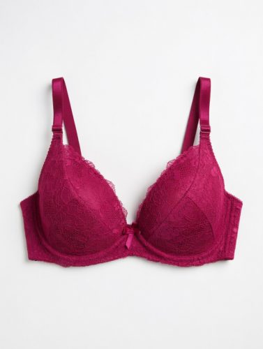 Szivacsos, dekoltázskiemelő melltartó