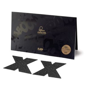 Flash Cross Black - mellbimbó takaró fekete