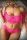 Pink csipkés top szett brazil bugyival