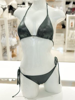 Selena zöld színű bikini szett