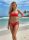 Kate piros bikini alsó