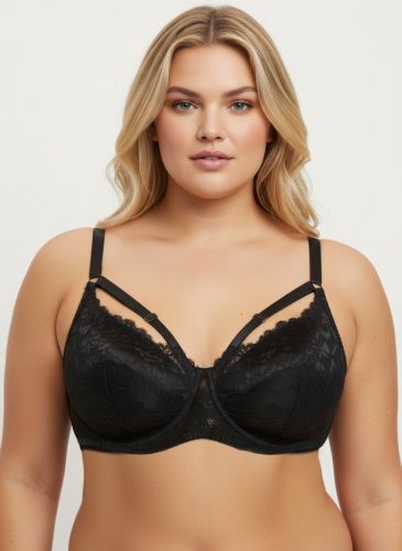 Alina csipkés plus size melltartó