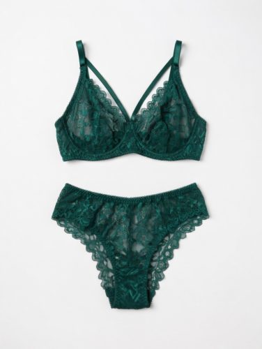 Elle csipkés plus size szett